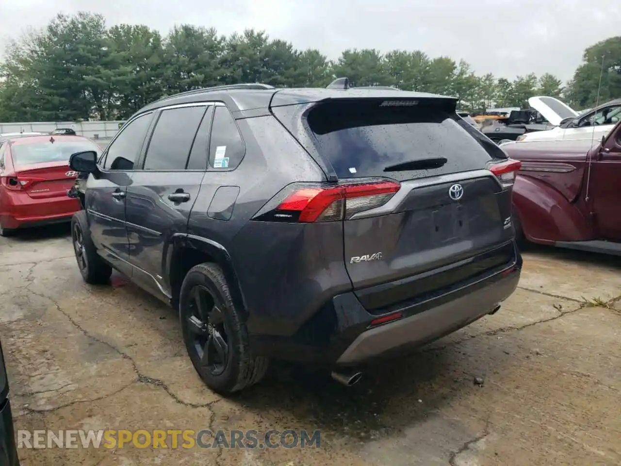 3 Photograph of a damaged car 2T3E6RFVXMW028529 TOYOTA RAV4 2021