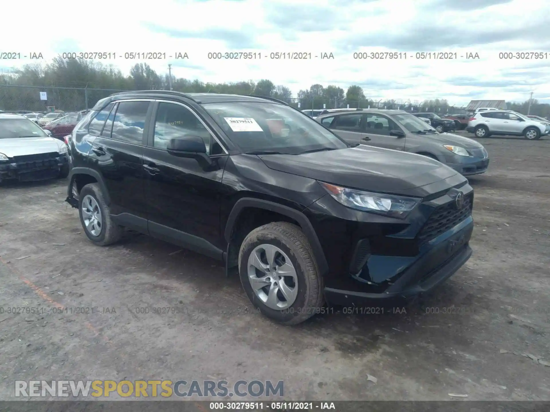 1 Photograph of a damaged car 2T3F1RFV0MC151938 TOYOTA RAV4 2021