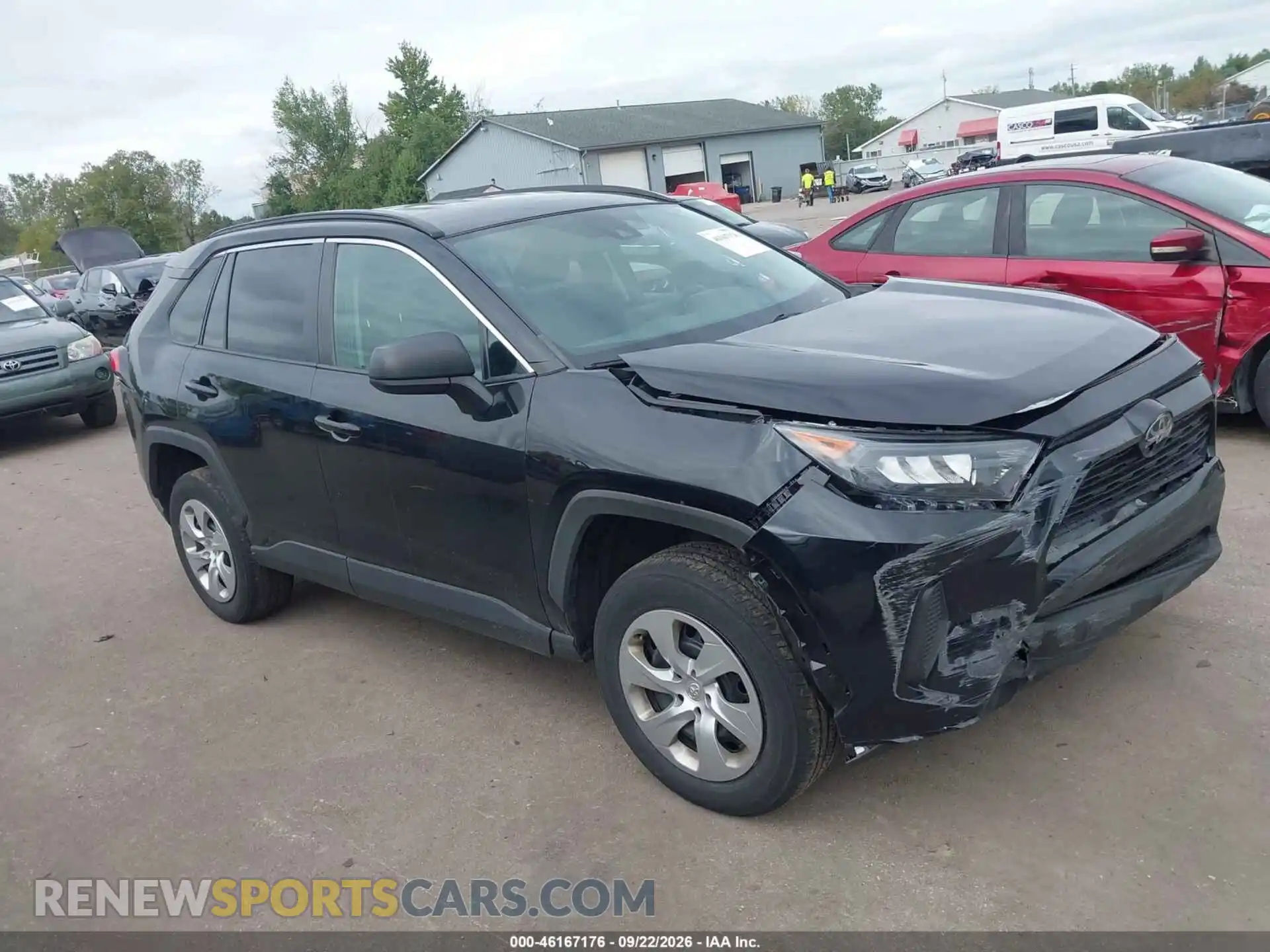1 Photograph of a damaged car 2T3F1RFV0MC162342 TOYOTA RAV4 2021