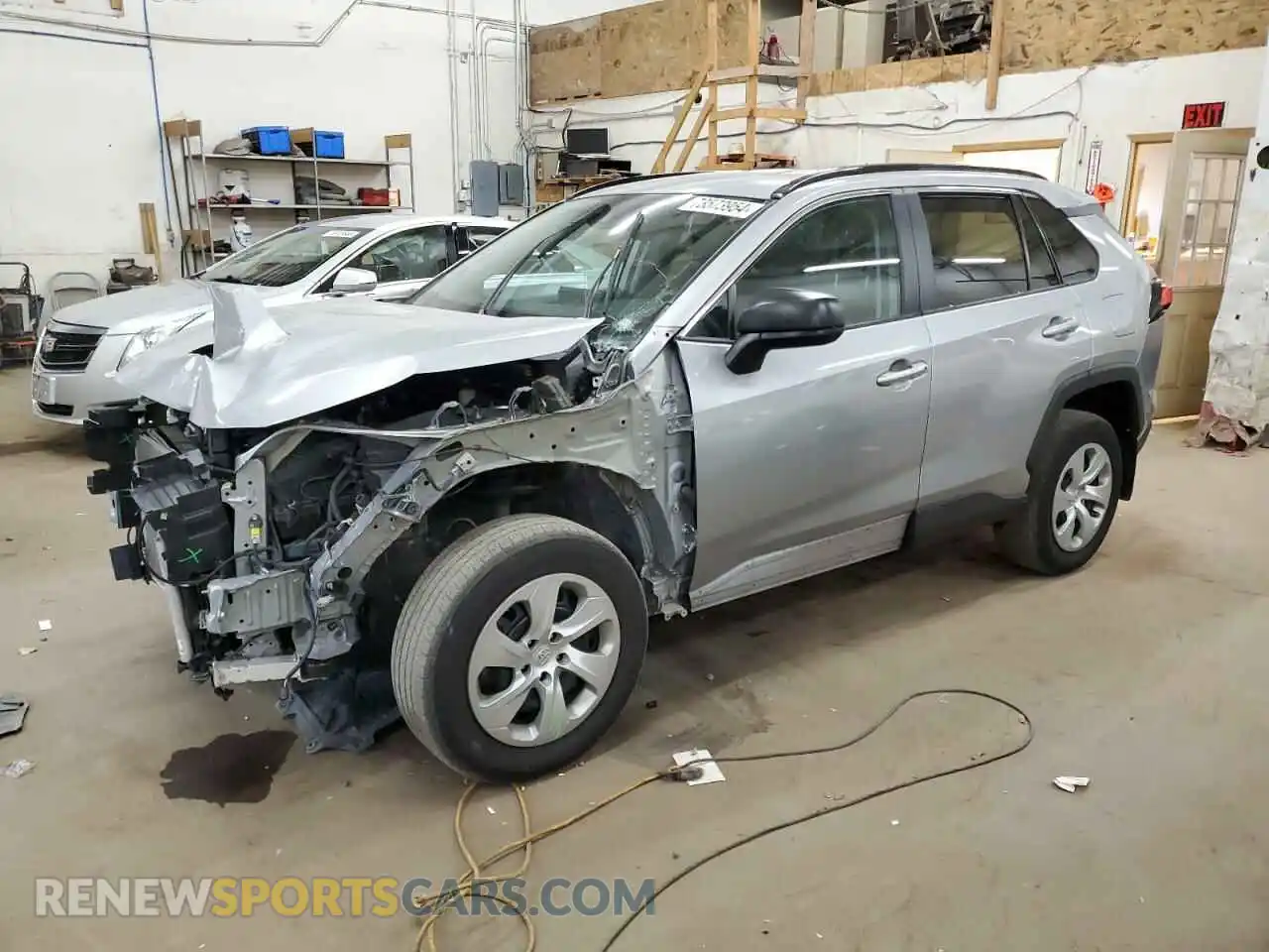 1 Photograph of a damaged car 2T3F1RFV0MC163541 TOYOTA RAV4 2021