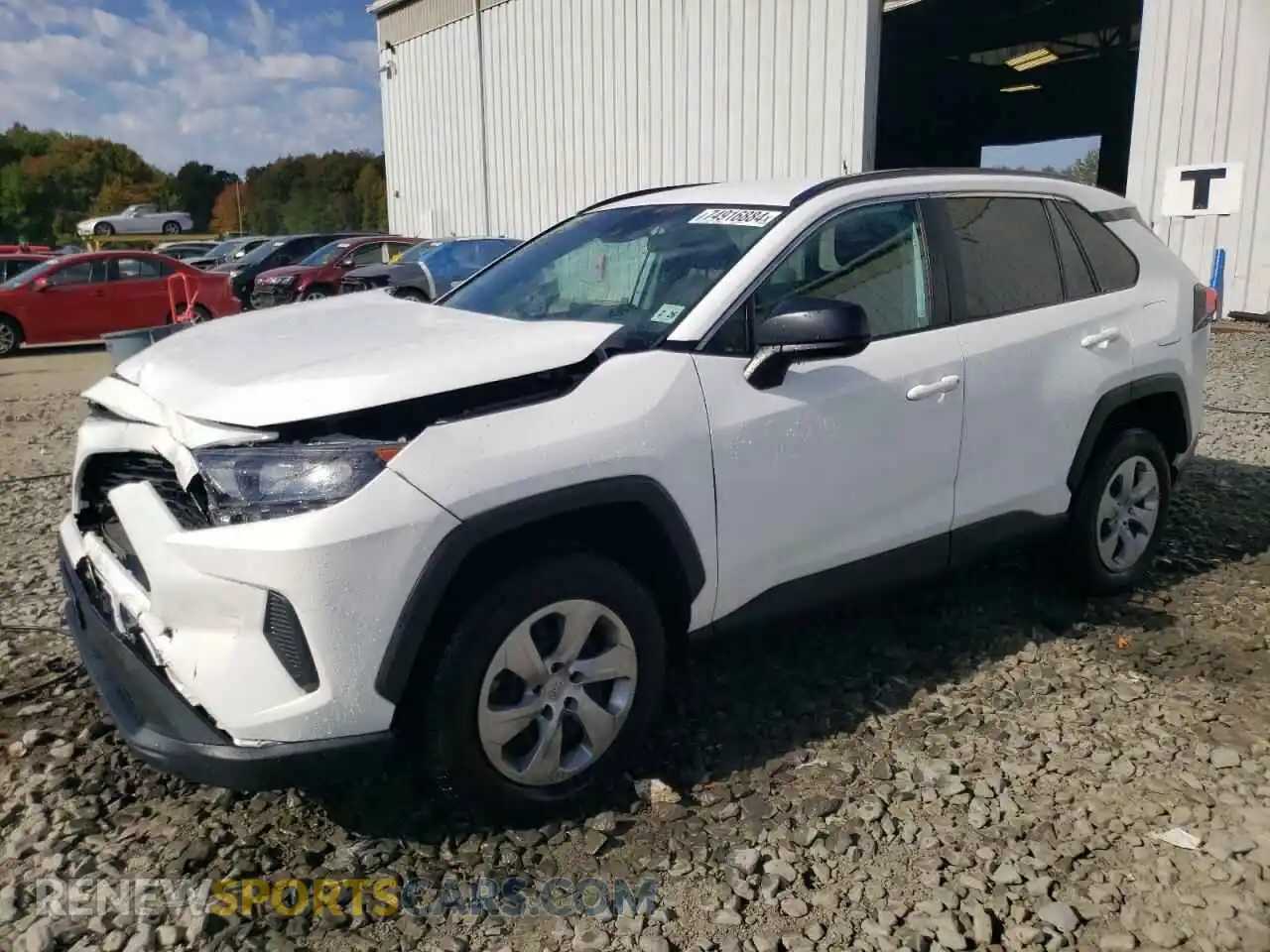 1 Photograph of a damaged car 2T3F1RFV0MC185930 TOYOTA RAV4 2021