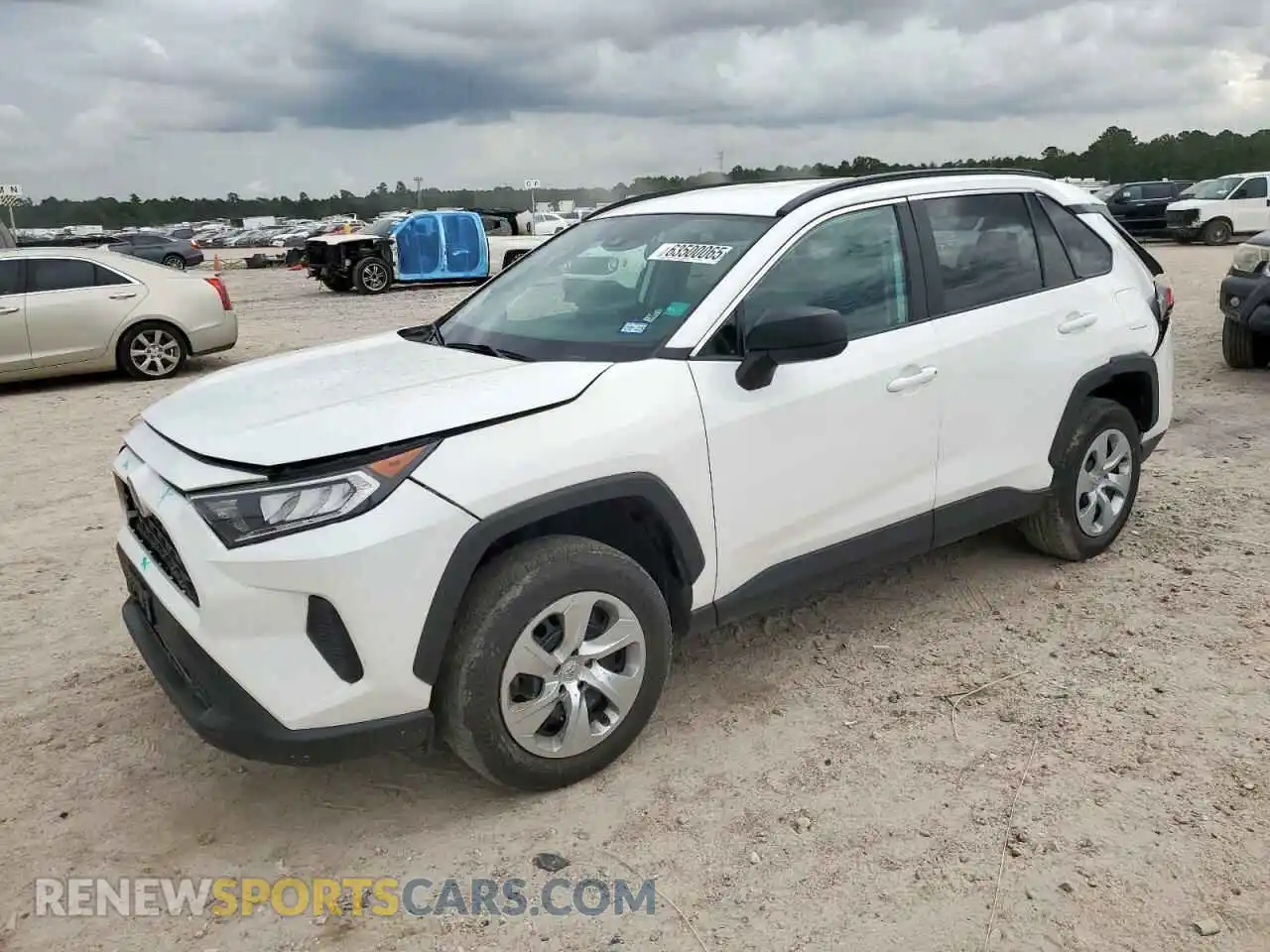 1 Photograph of a damaged car 2T3F1RFV0MC205495 TOYOTA RAV4 2021