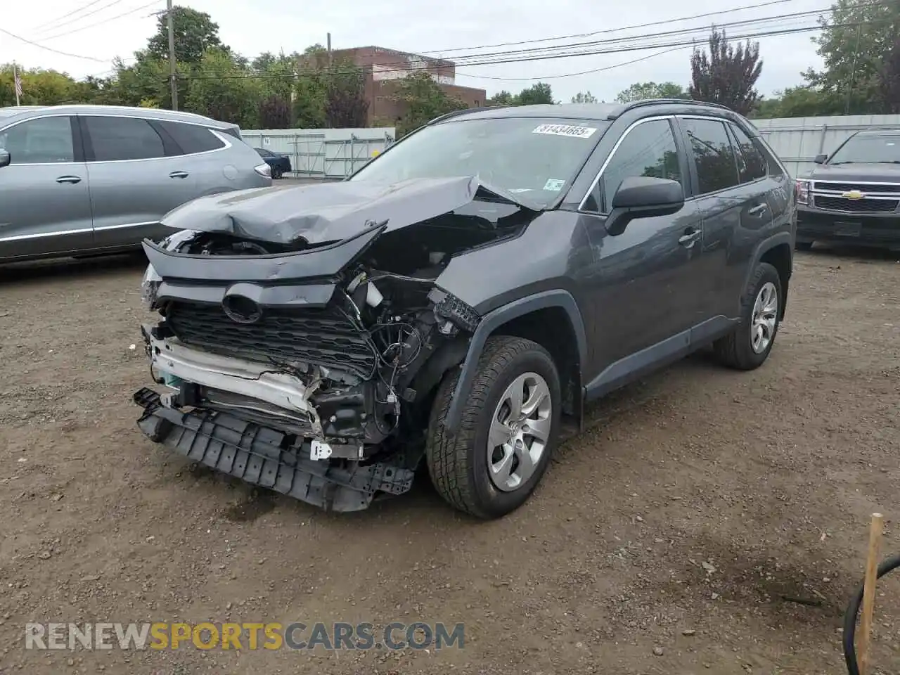 1 Photograph of a damaged car 2T3F1RFV0MC212737 TOYOTA RAV4 2021