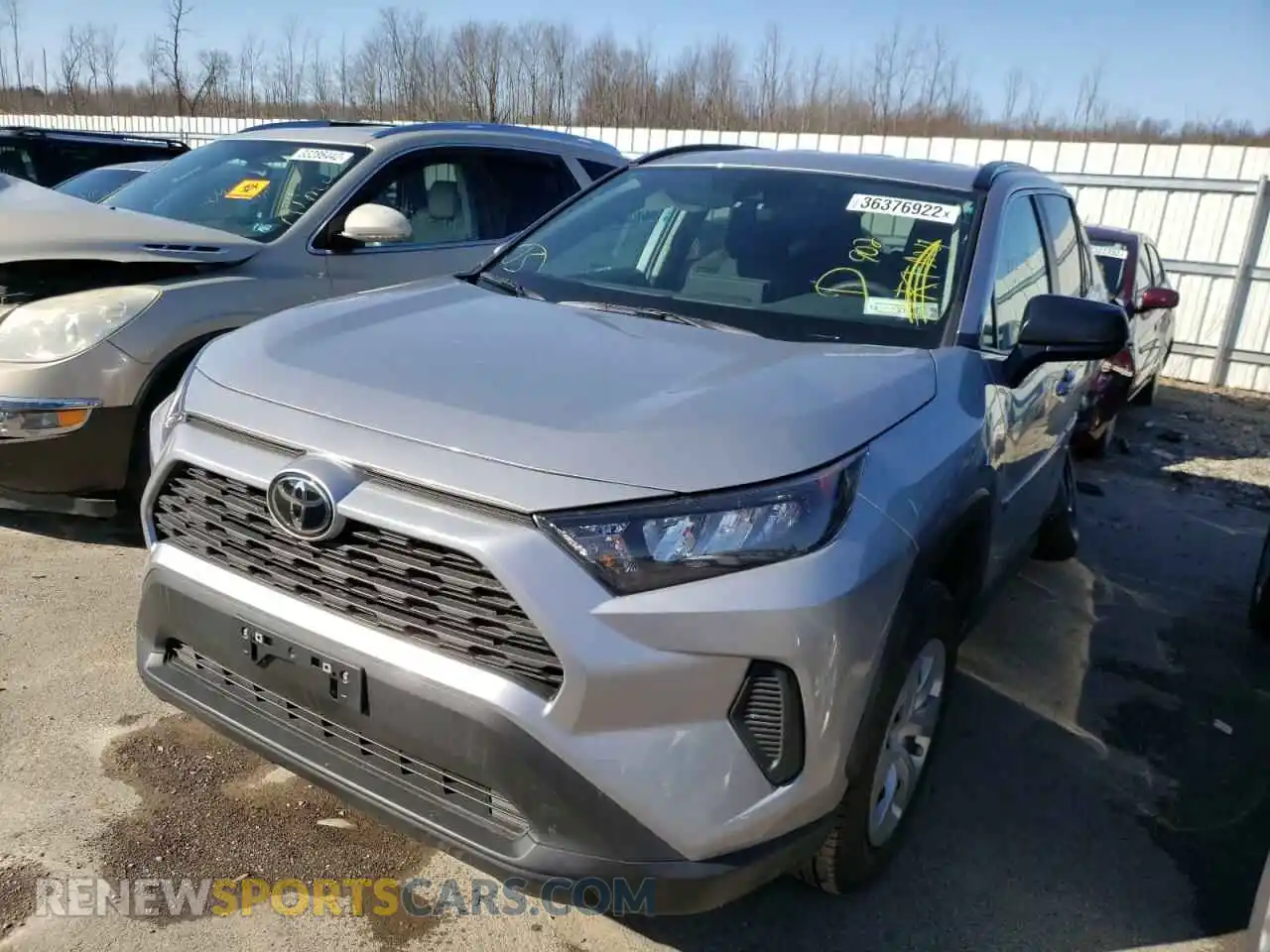 2 Photograph of a damaged car 2T3F1RFV0MC251313 TOYOTA RAV4 2021