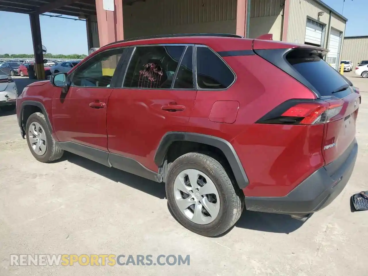 2 Photograph of a damaged car 2T3F1RFV0MW185232 TOYOTA RAV4 2021