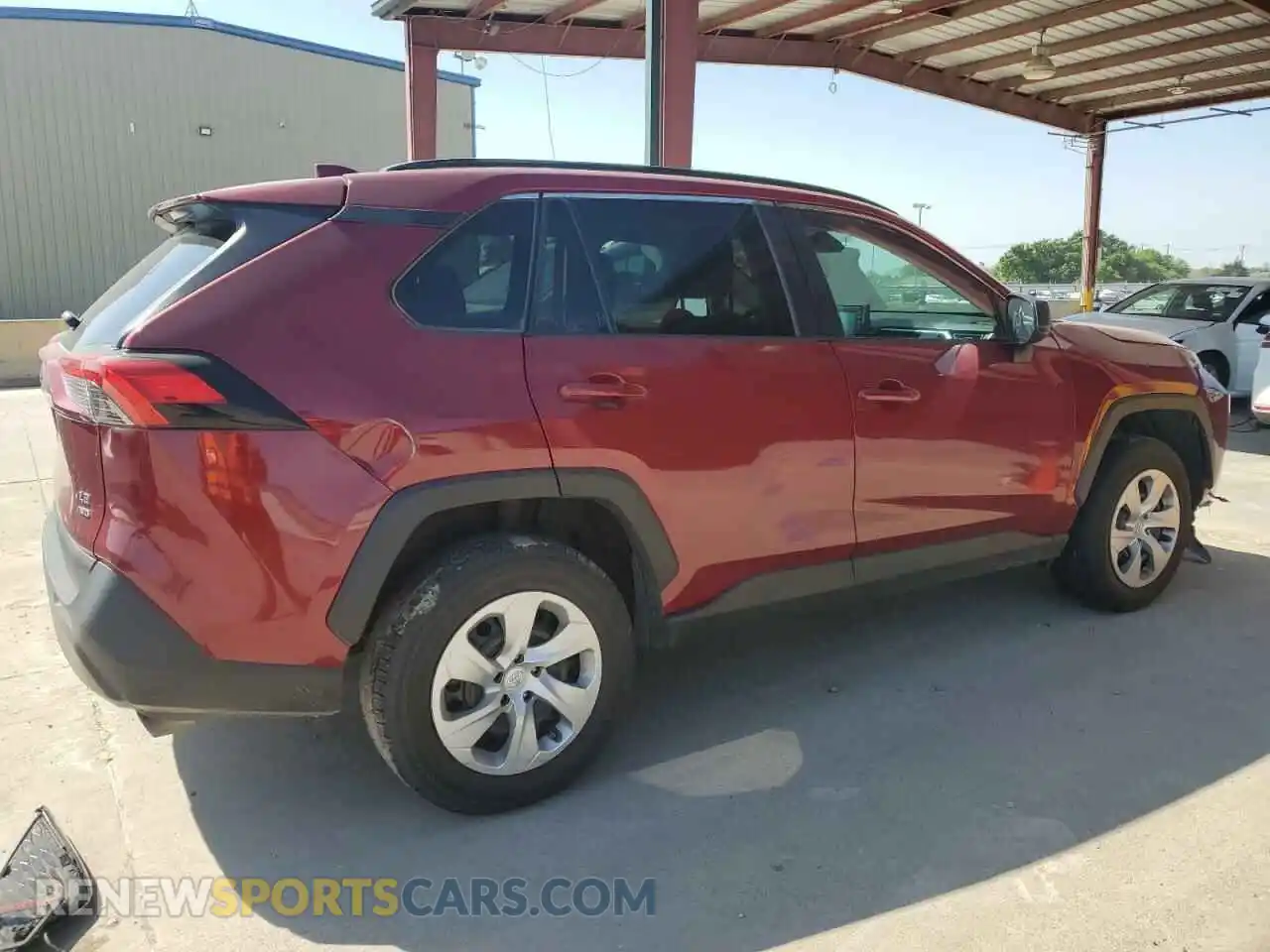 3 Photograph of a damaged car 2T3F1RFV0MW185232 TOYOTA RAV4 2021
