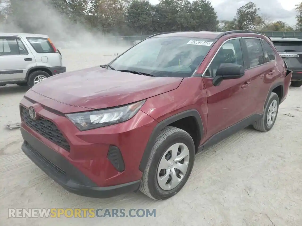 2 Photograph of a damaged car 2T3F1RFV0MW185585 TOYOTA RAV4 2021