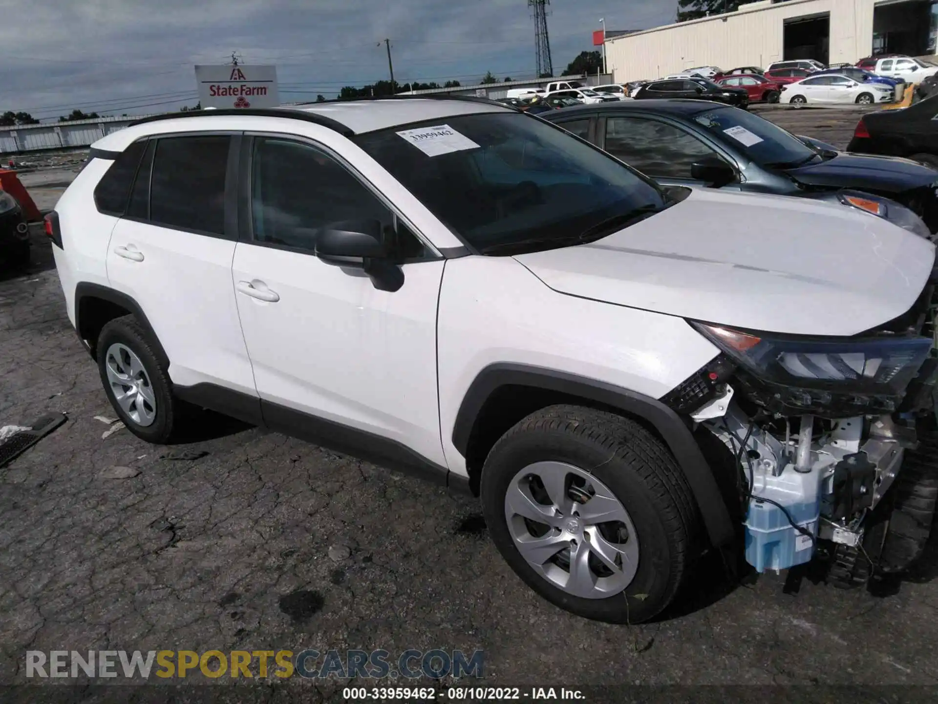 1 Photograph of a damaged car 2T3F1RFV0MW208539 TOYOTA RAV4 2021