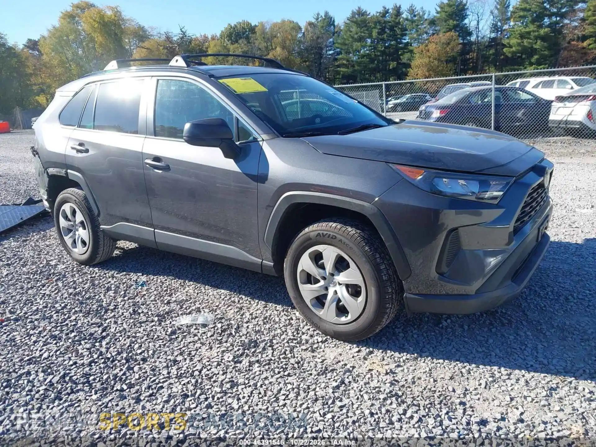 1 Photograph of a damaged car 2T3F1RFV1MC146974 TOYOTA RAV4 2021