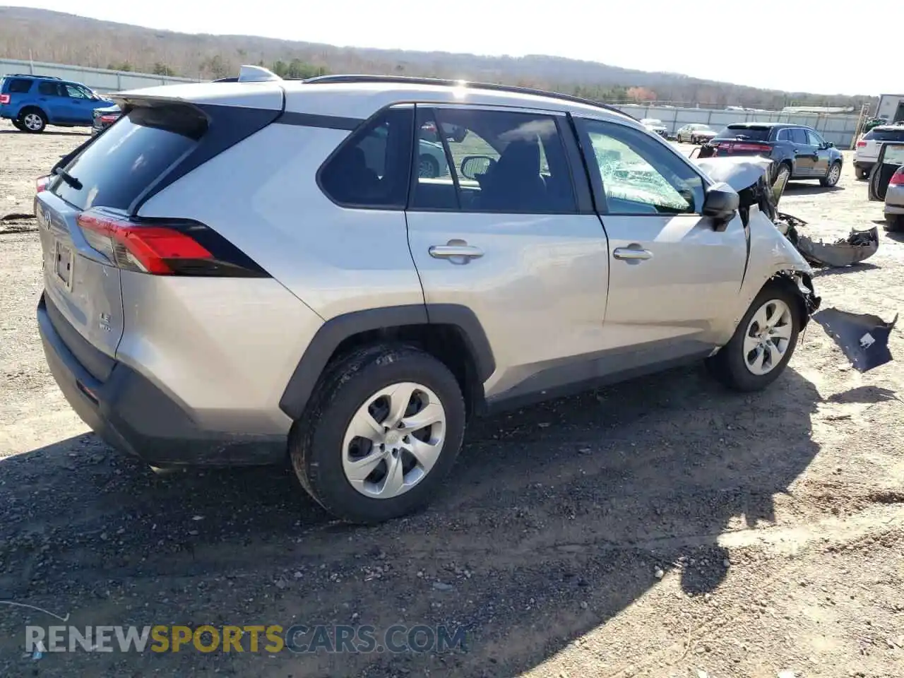 3 Photograph of a damaged car 2T3F1RFV1MC151334 TOYOTA RAV4 2021