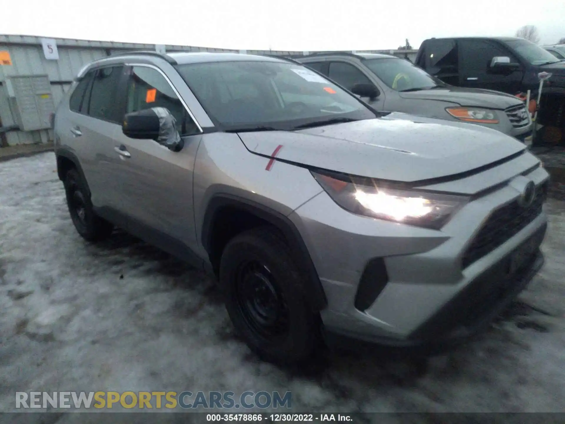 1 fotografías del automóvil dañado 2T3F1RFV1MC155965 TOYOTA RAV4 2021