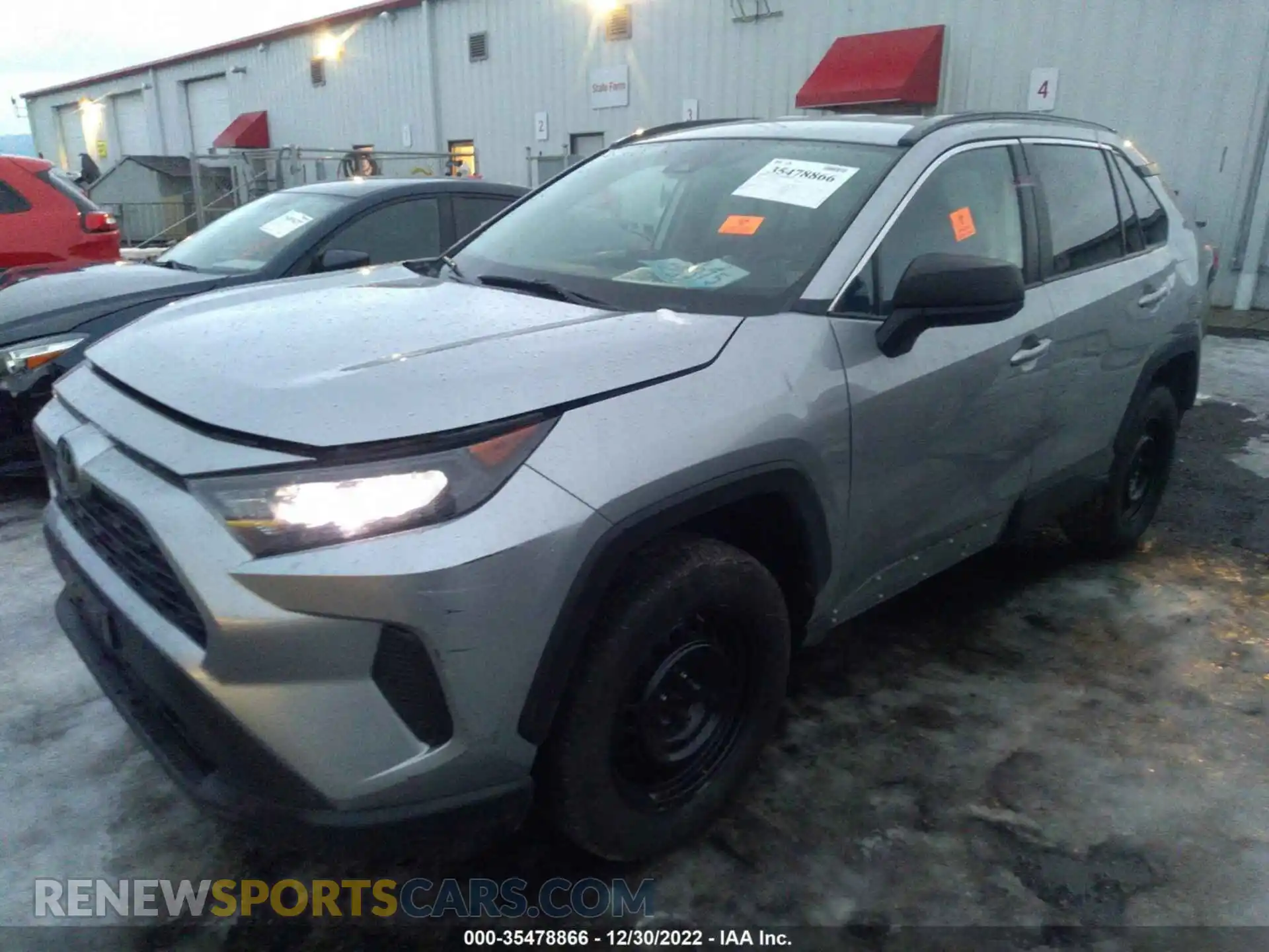 2 fotografías del automóvil dañado 2T3F1RFV1MC155965 TOYOTA RAV4 2021