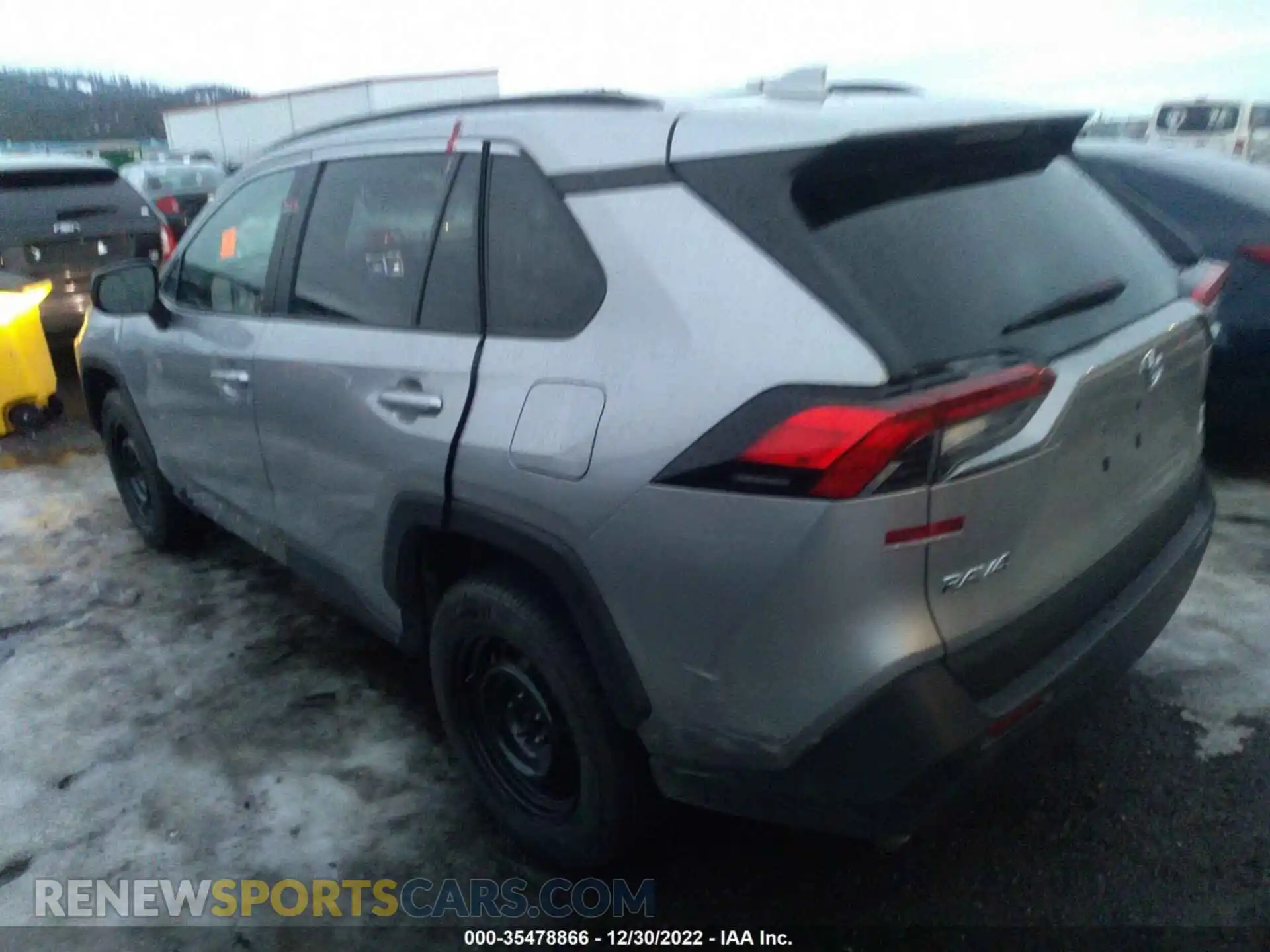3 fotografías del automóvil dañado 2T3F1RFV1MC155965 TOYOTA RAV4 2021