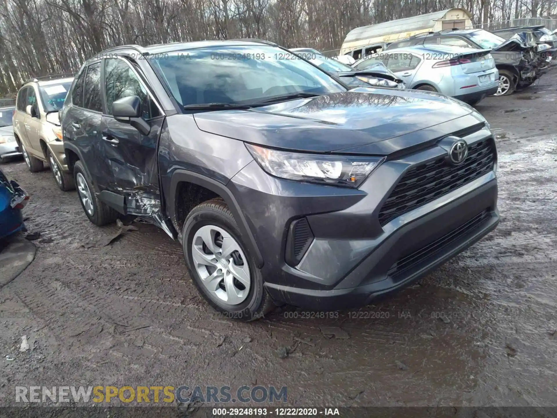 1 Photograph of a damaged car 2T3F1RFV1MC158333 TOYOTA RAV4 2021
