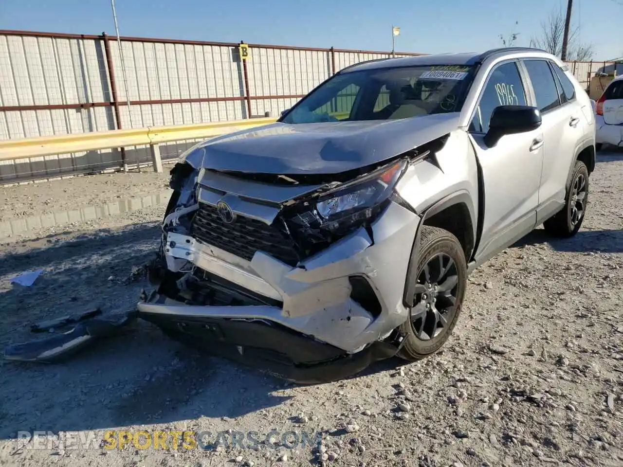2 Photograph of a damaged car 2T3F1RFV1MC208230 TOYOTA RAV4 2021