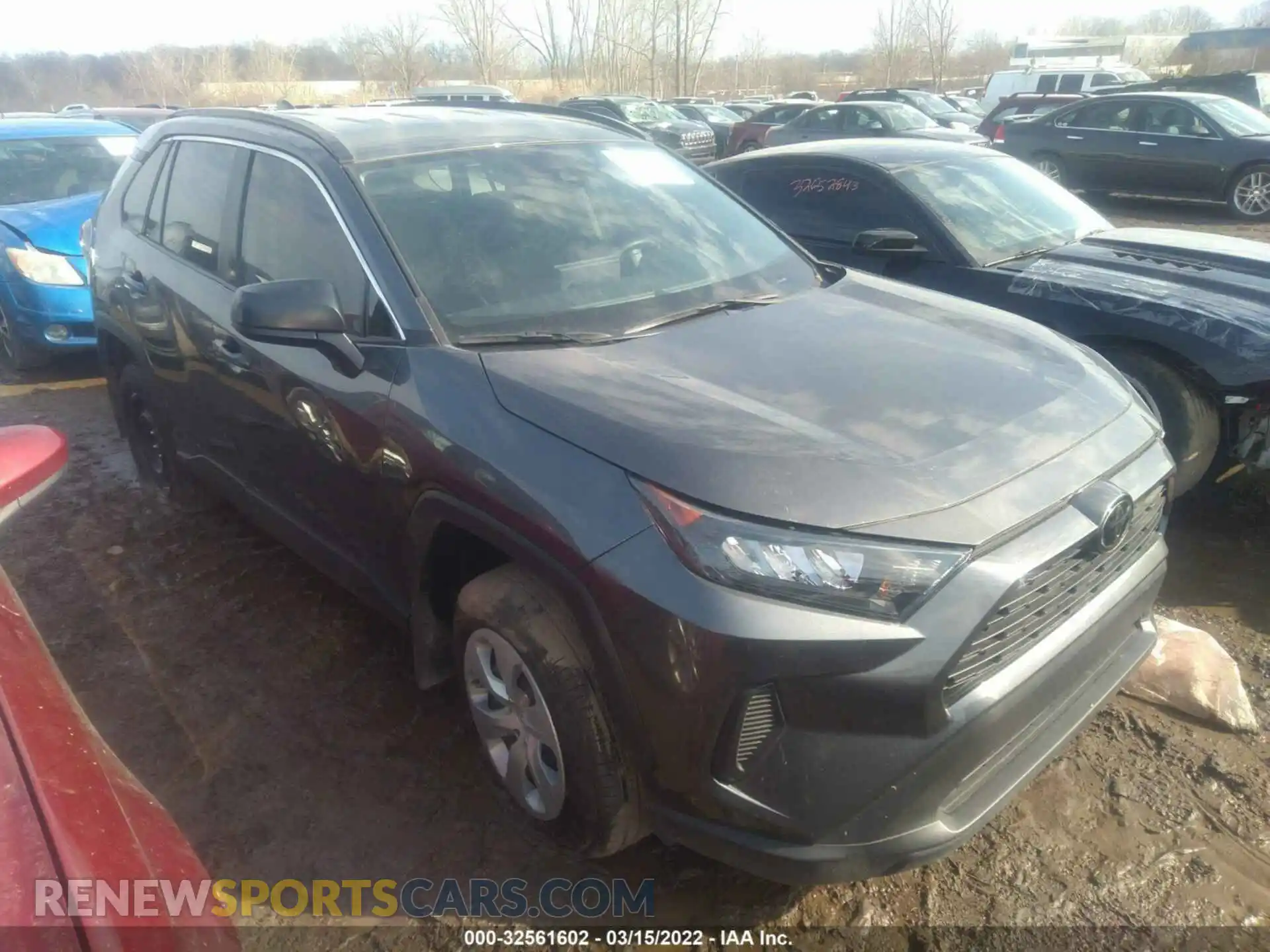 1 Photograph of a damaged car 2T3F1RFV1MC218224 TOYOTA RAV4 2021