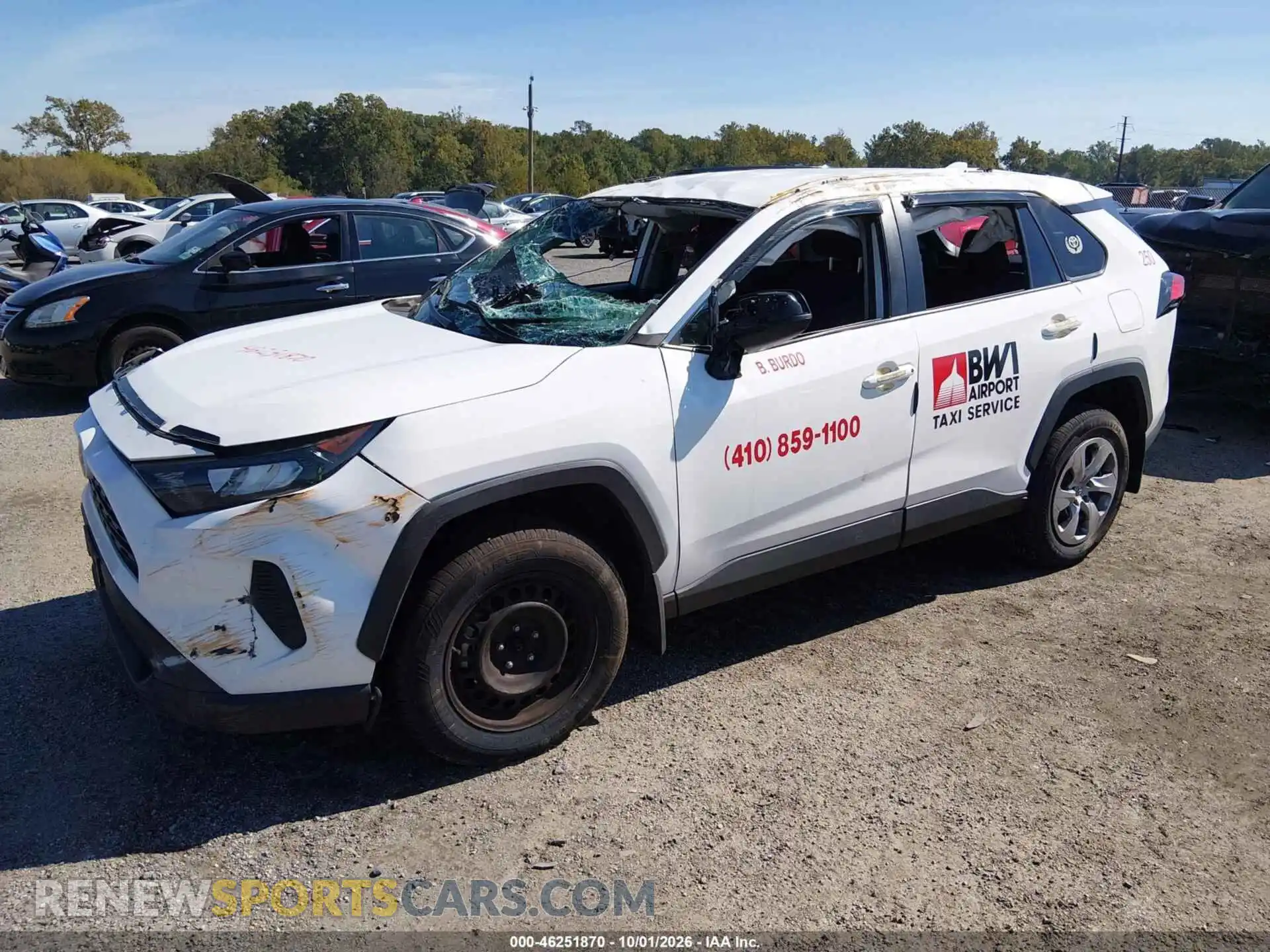 2 Photograph of a damaged car 2T3F1RFV1MC221155 TOYOTA RAV4 2021