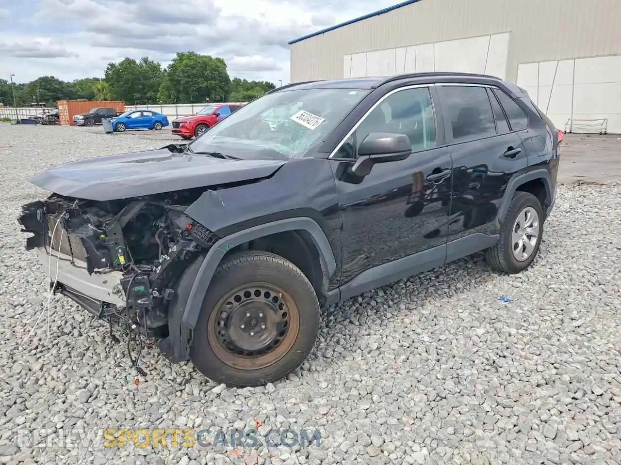 1 Photograph of a damaged car 2T3F1RFV1MC222046 TOYOTA RAV4 2021