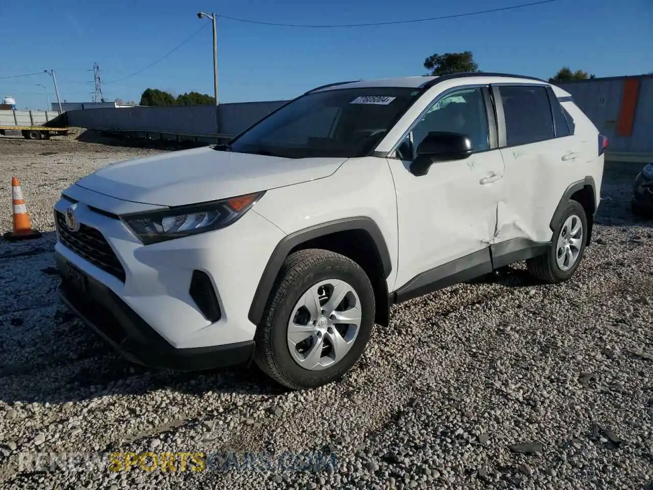 1 Photograph of a damaged car 2T3F1RFV1MC224301 TOYOTA RAV4 2021