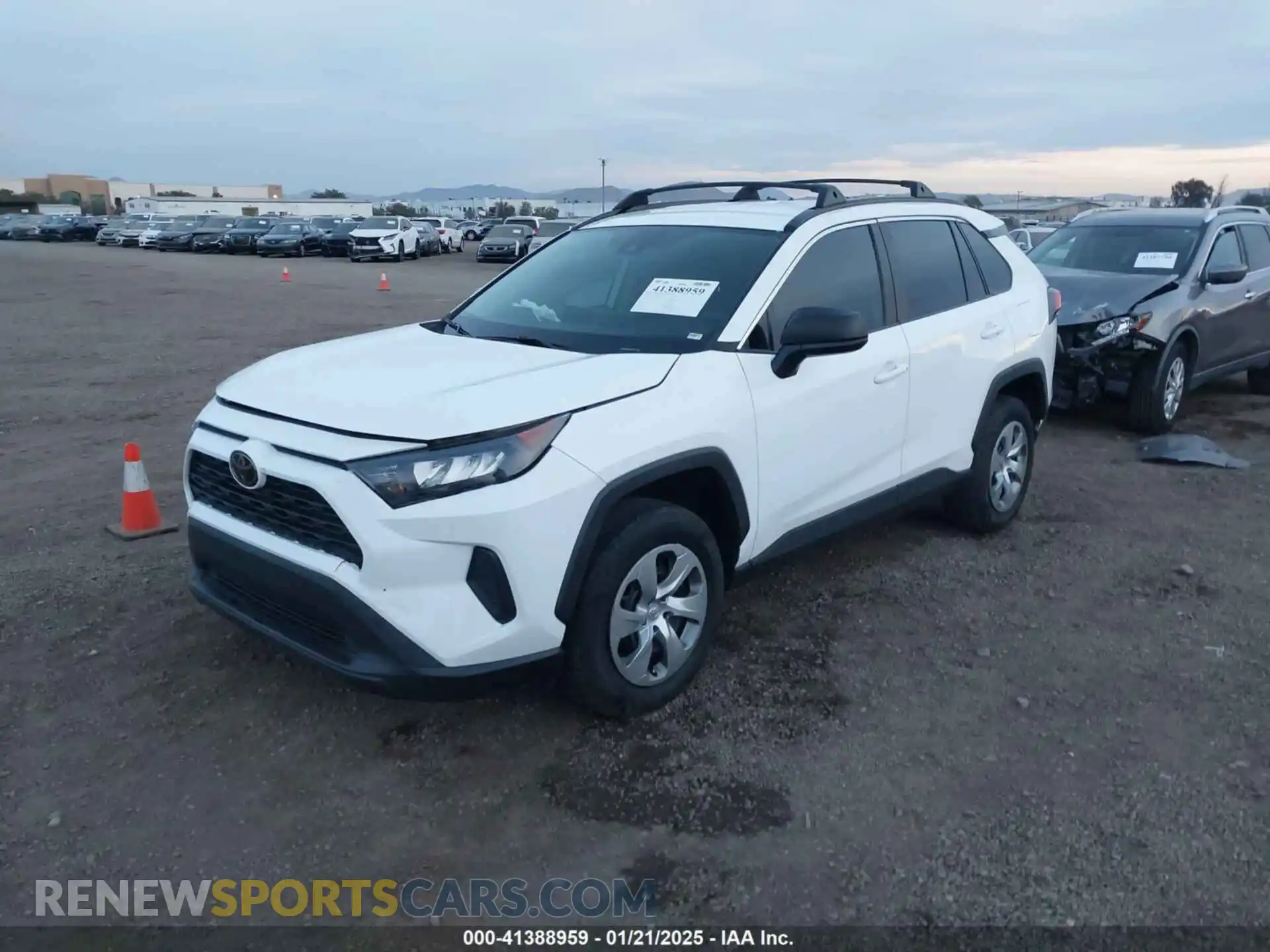 2 Photograph of a damaged car 2T3F1RFV1MC241485 TOYOTA RAV4 2021