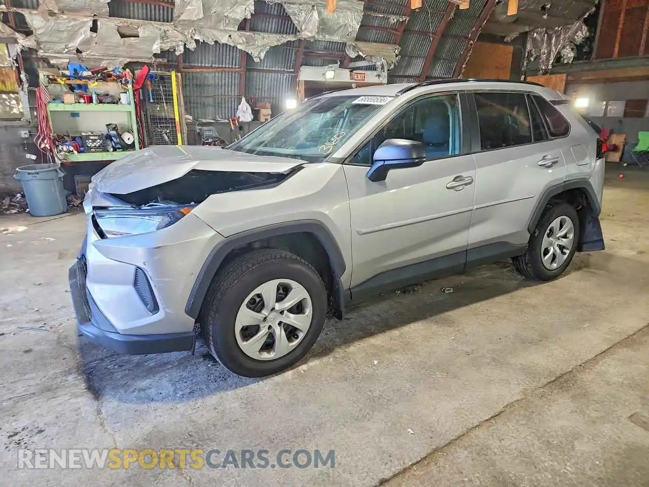 1 Photograph of a damaged car 2T3F1RFV1MC241695 TOYOTA RAV4 2021