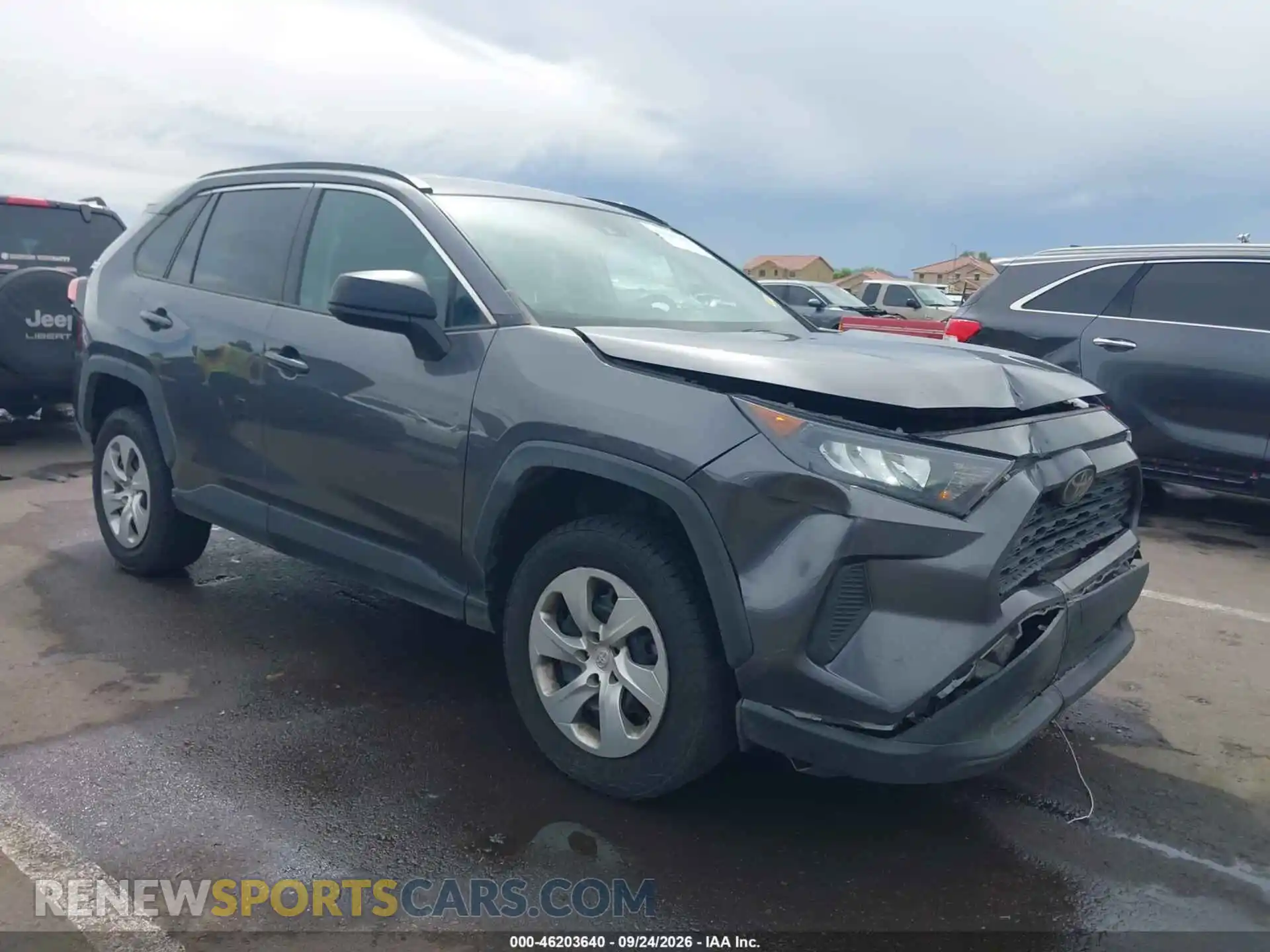 1 fotografías del automóvil dañado 2T3F1RFV1MC245908 TOYOTA RAV4 2021