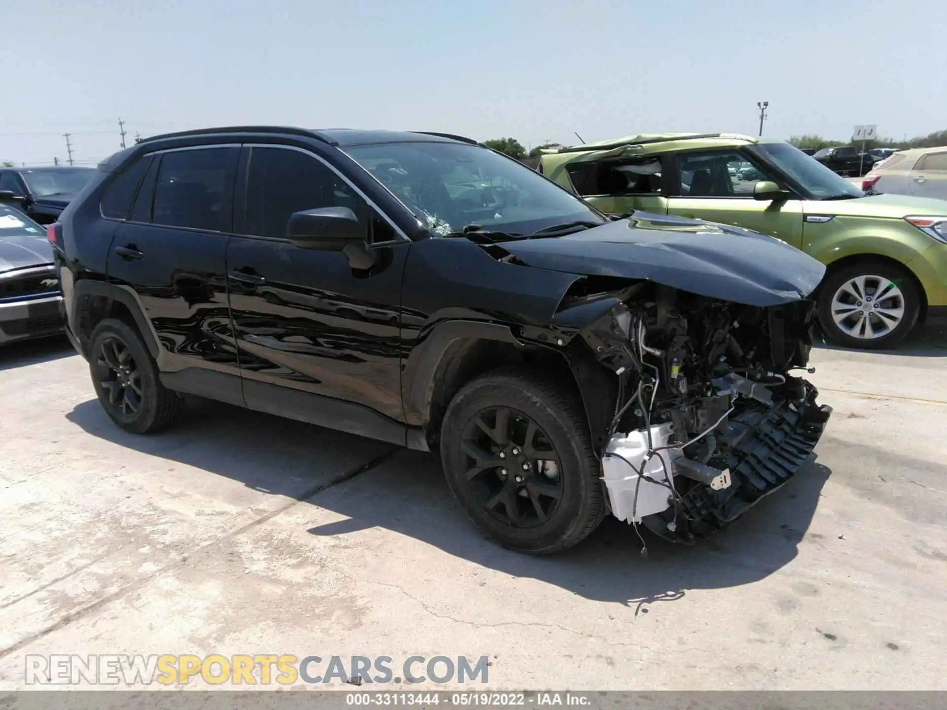 1 Photograph of a damaged car 2T3F1RFV1MC247304 TOYOTA RAV4 2021