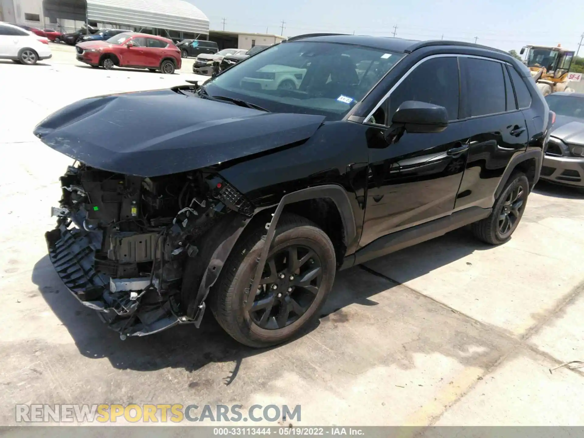 2 Photograph of a damaged car 2T3F1RFV1MC247304 TOYOTA RAV4 2021
