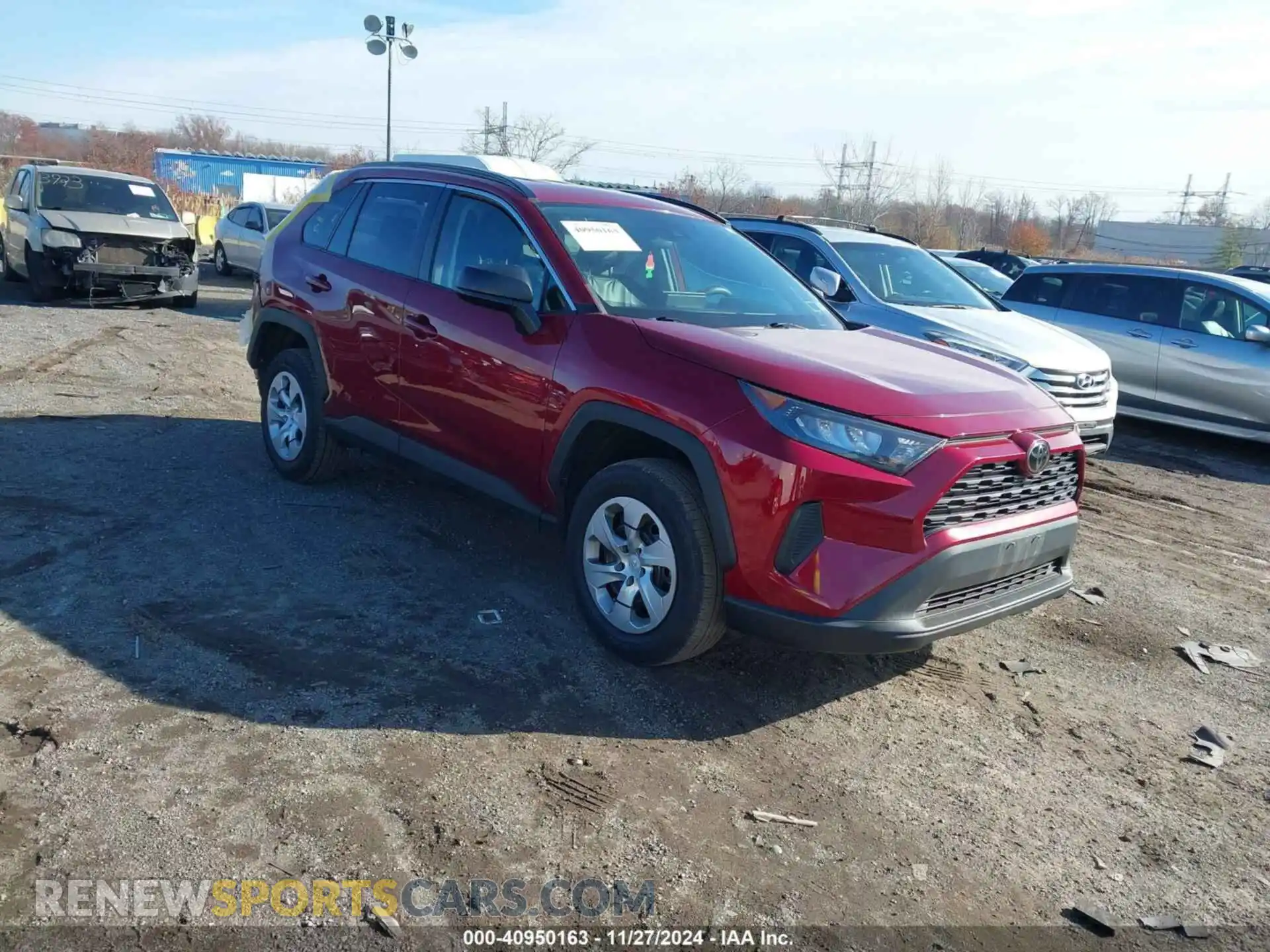 1 Photograph of a damaged car 2T3F1RFV1MW183098 TOYOTA RAV4 2021