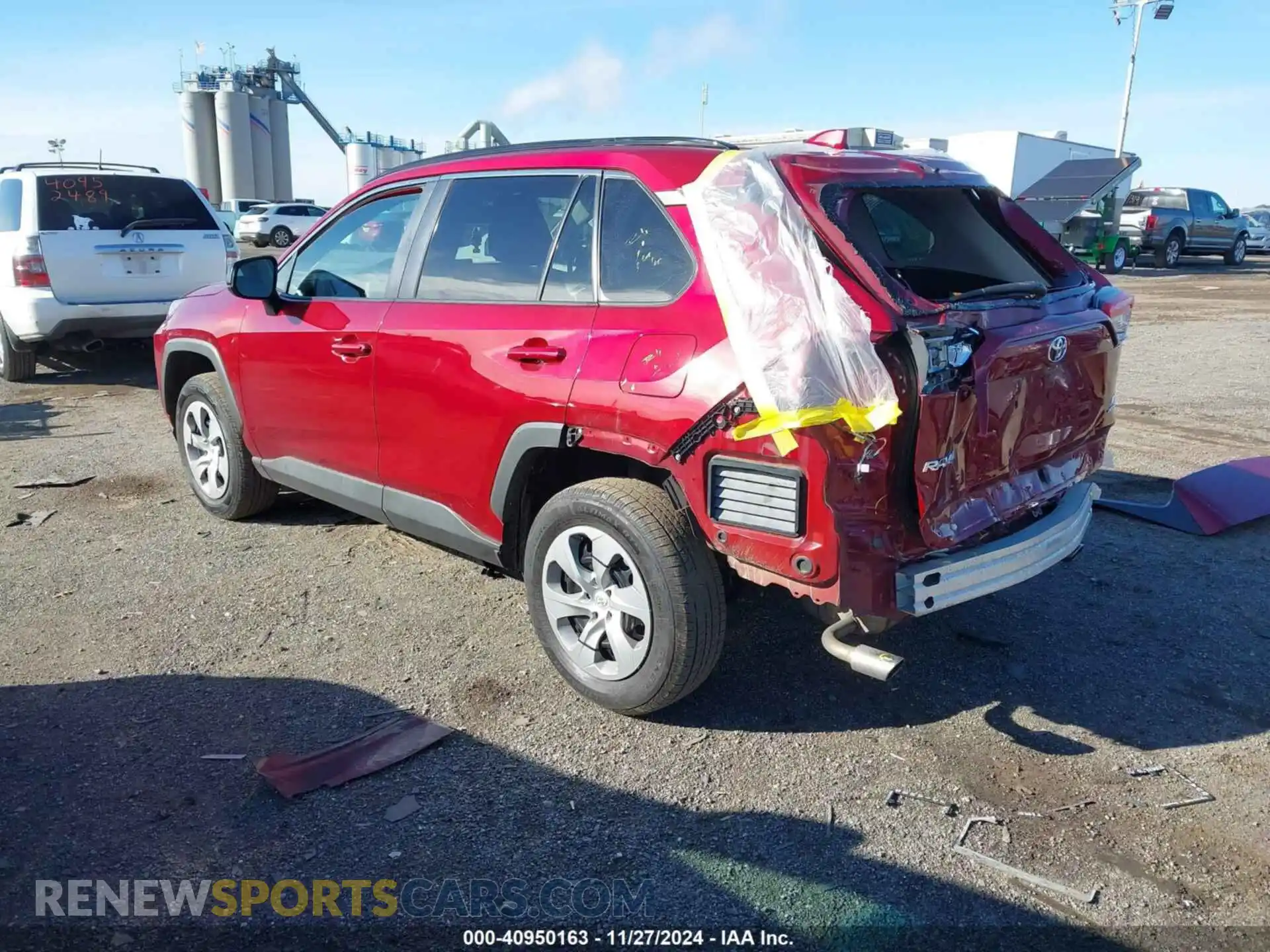3 Photograph of a damaged car 2T3F1RFV1MW183098 TOYOTA RAV4 2021