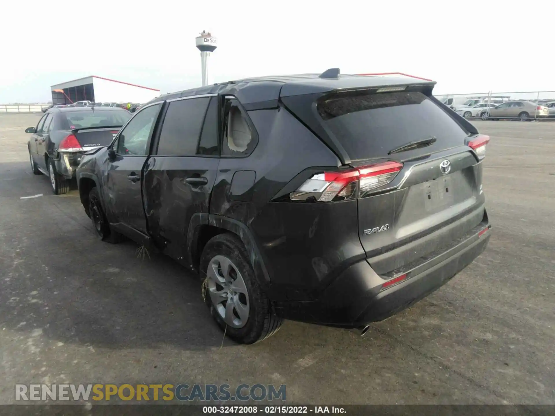 3 Photograph of a damaged car 2T3F1RFV1MW185854 TOYOTA RAV4 2021