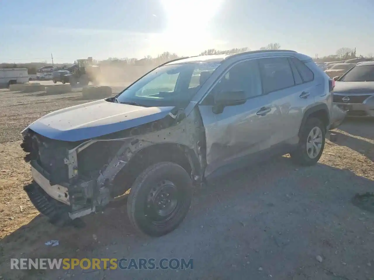 1 Photograph of a damaged car 2T3F1RFV1MW187006 TOYOTA RAV4 2021