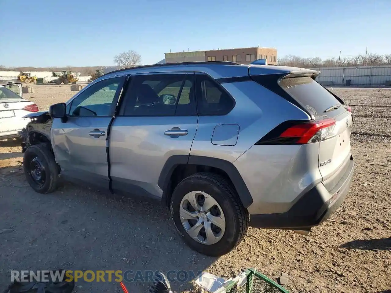 2 Photograph of a damaged car 2T3F1RFV1MW187006 TOYOTA RAV4 2021