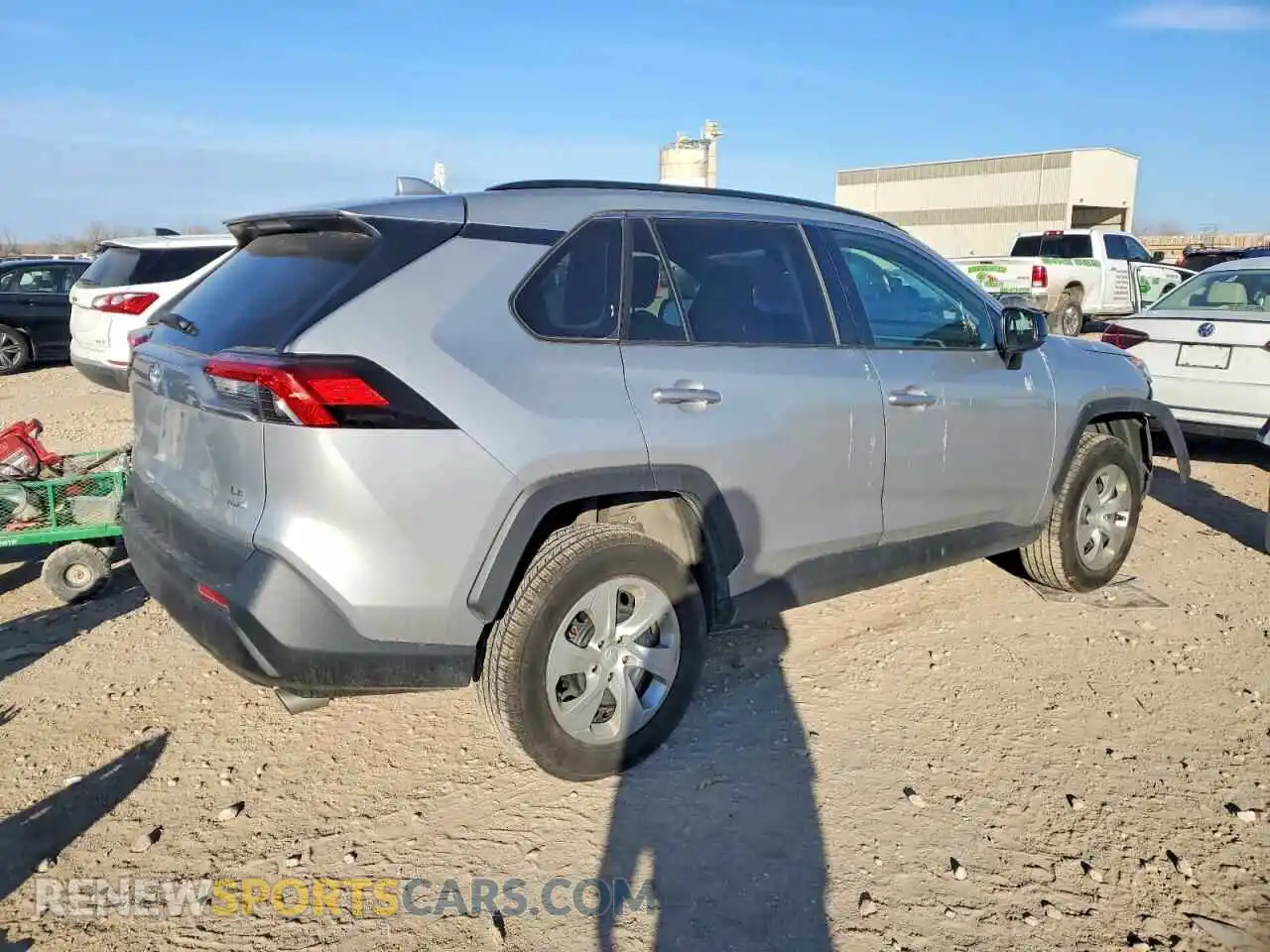 3 Photograph of a damaged car 2T3F1RFV1MW187006 TOYOTA RAV4 2021