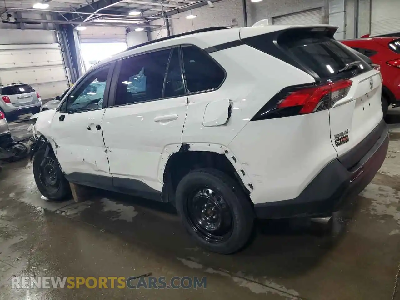 2 Photograph of a damaged car 2T3F1RFV1MW188804 TOYOTA RAV4 2021