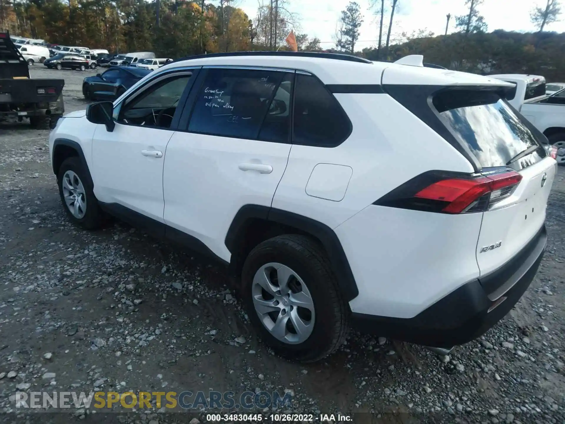 3 Photograph of a damaged car 2T3F1RFV1MW191086 TOYOTA RAV4 2021