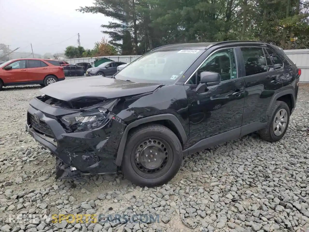 1 fotografías del automóvil dañado 2T3F1RFV1MW200403 TOYOTA RAV4 2021