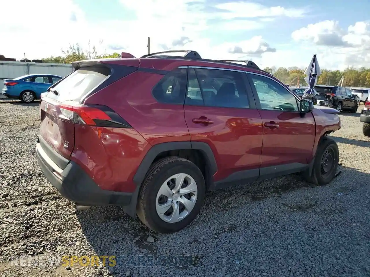 3 Фотография поврежденного автомобиля 2T3F1RFV1MW228878 TOYOTA RAV4 2021