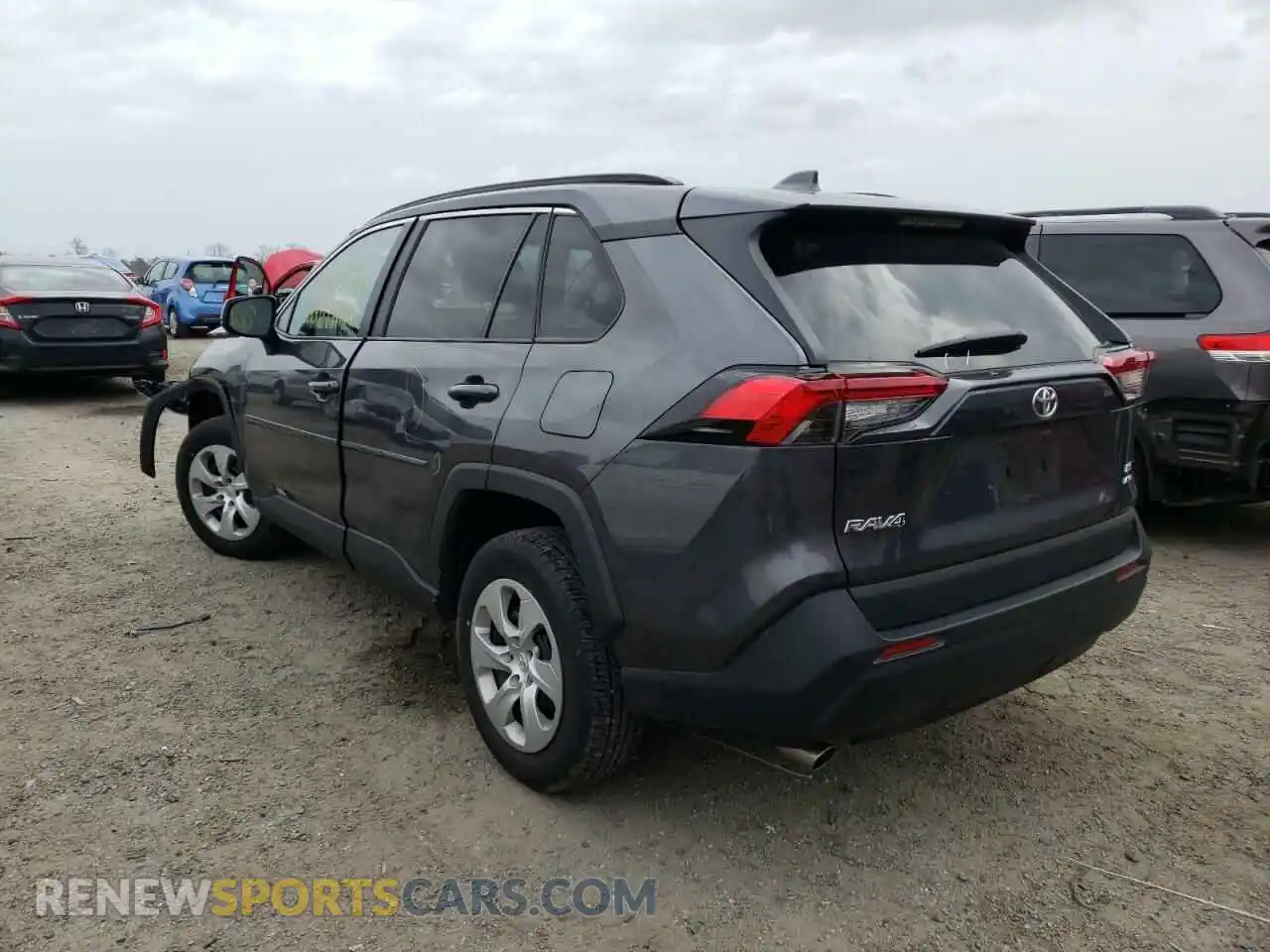 3 Photograph of a damaged car 2T3F1RFV2MC163590 TOYOTA RAV4 2021