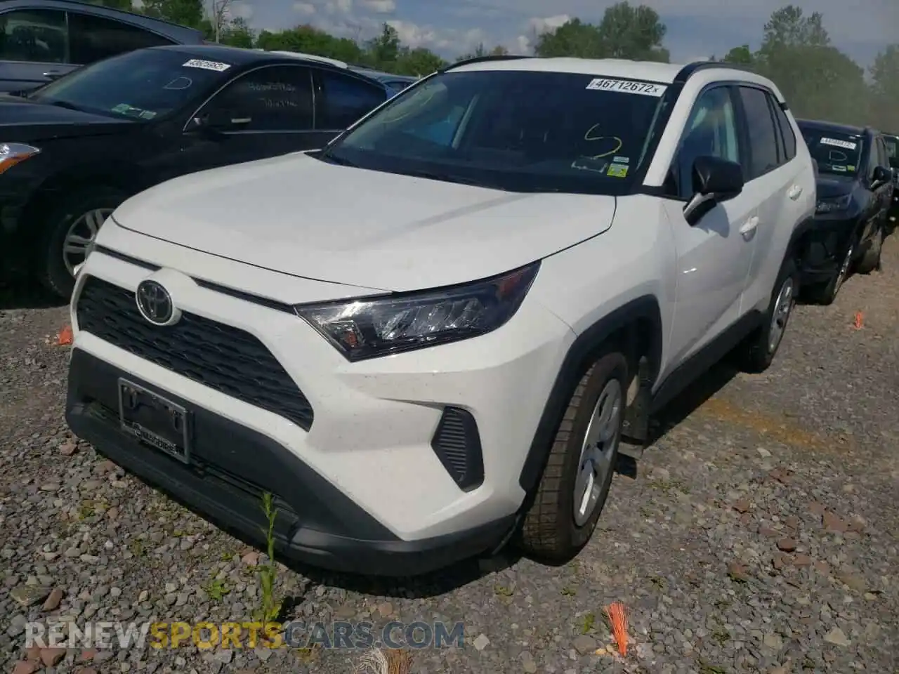 2 Photograph of a damaged car 2T3F1RFV2MC170409 TOYOTA RAV4 2021
