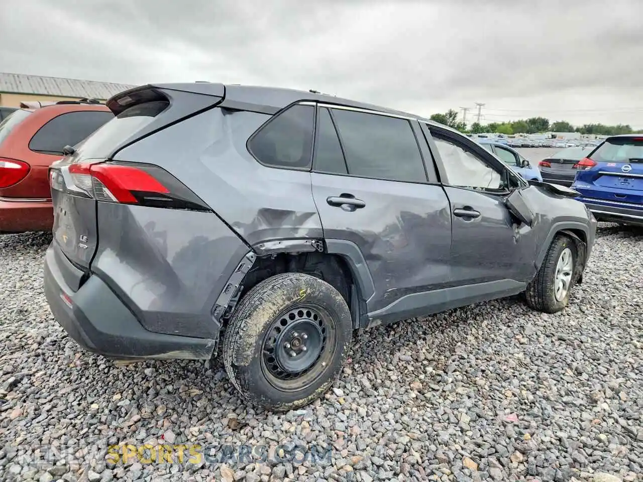 3 Фотография поврежденного автомобиля 2T3F1RFV2MC179823 TOYOTA RAV4 2021