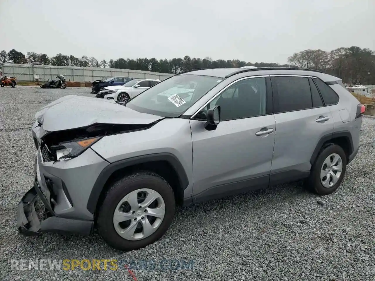 1 Photograph of a damaged car 2T3F1RFV2MC185993 TOYOTA RAV4 2021