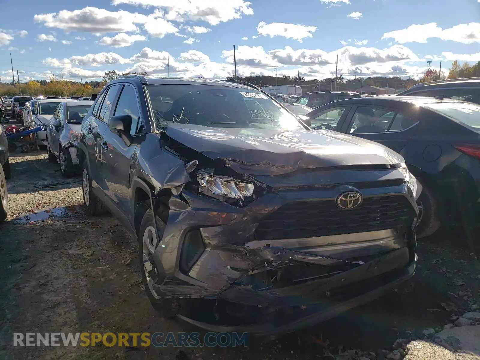 1 fotografías del automóvil dañado 2T3F1RFV2MC199439 TOYOTA RAV4 2021