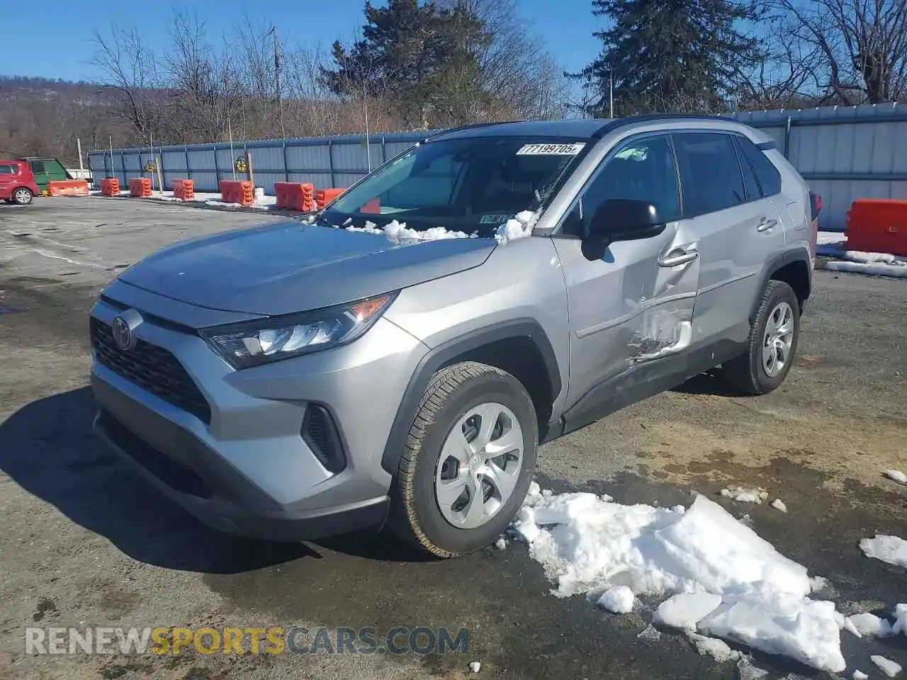 1 Photograph of a damaged car 2T3F1RFV2MC202968 TOYOTA RAV4 2021
