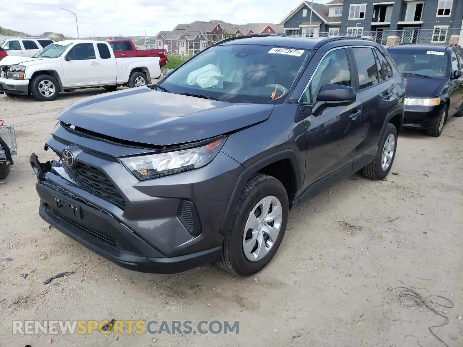 2 Photograph of a damaged car 2T3F1RFV2MC204008 TOYOTA RAV4 2021