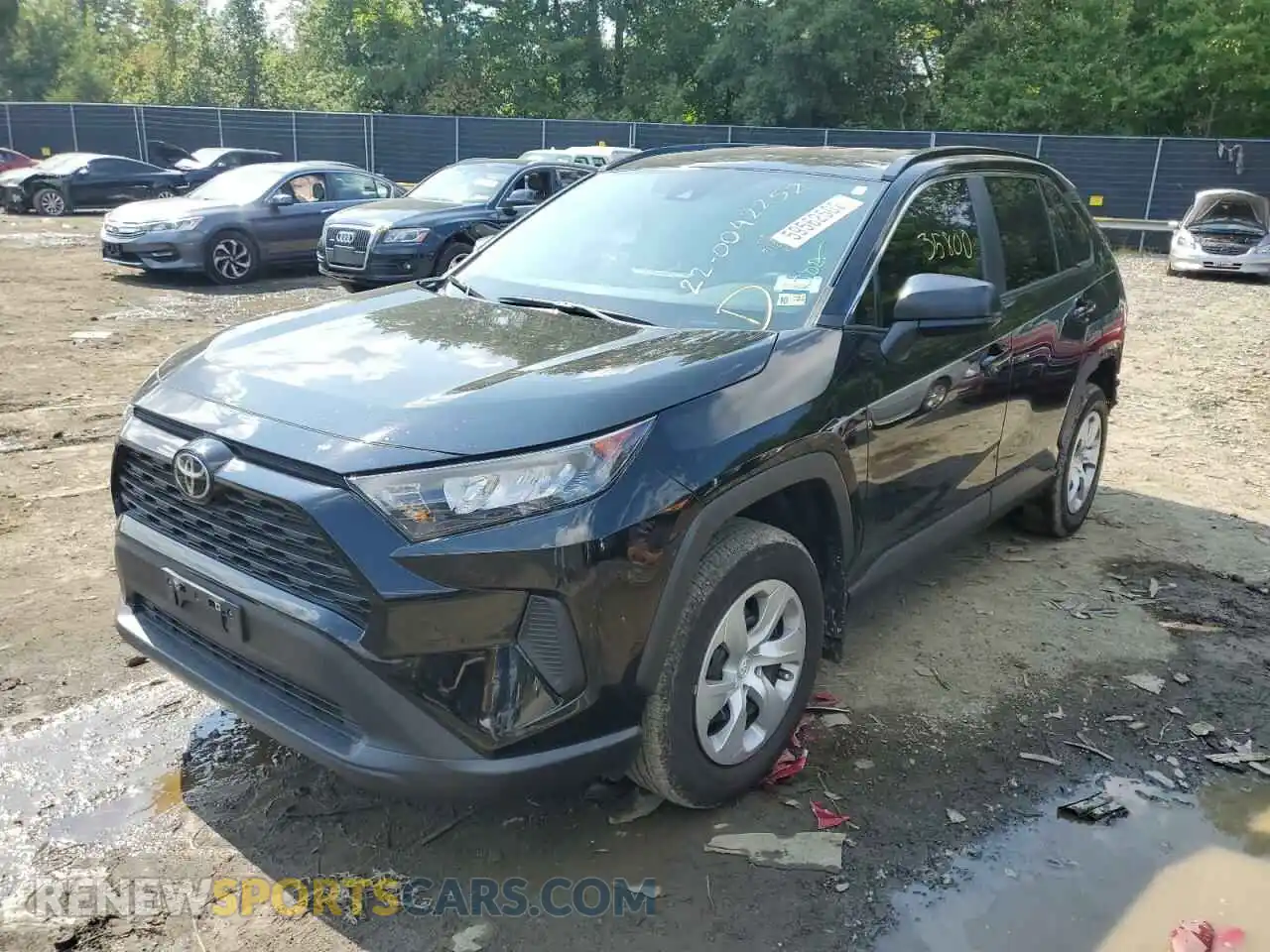 2 Photograph of a damaged car 2T3F1RFV2MC220371 TOYOTA RAV4 2021