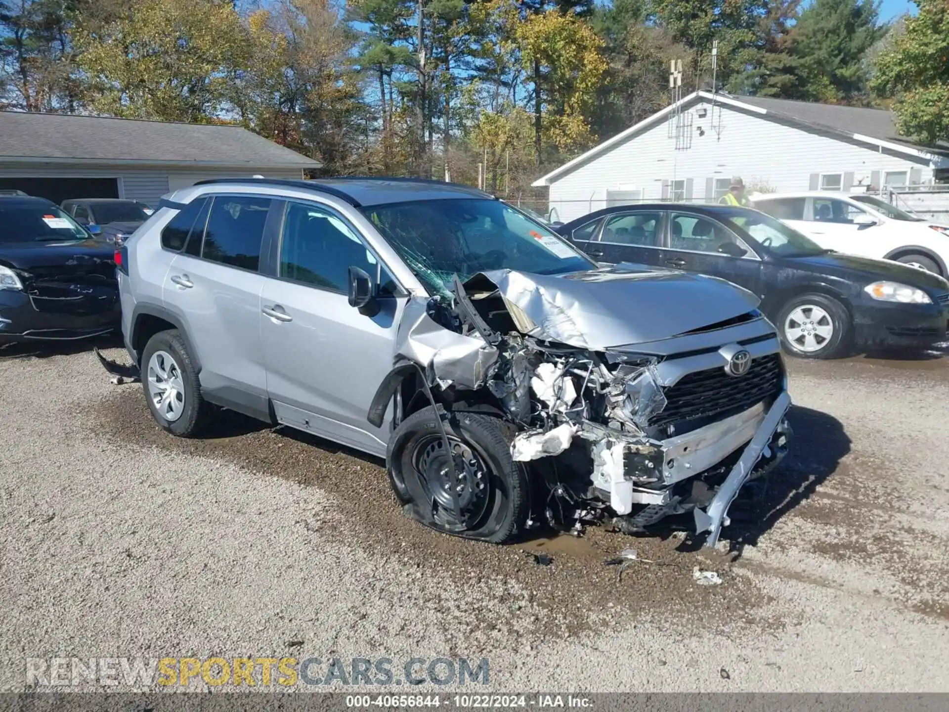 1 Photograph of a damaged car 2T3F1RFV2MC220953 TOYOTA RAV4 2021