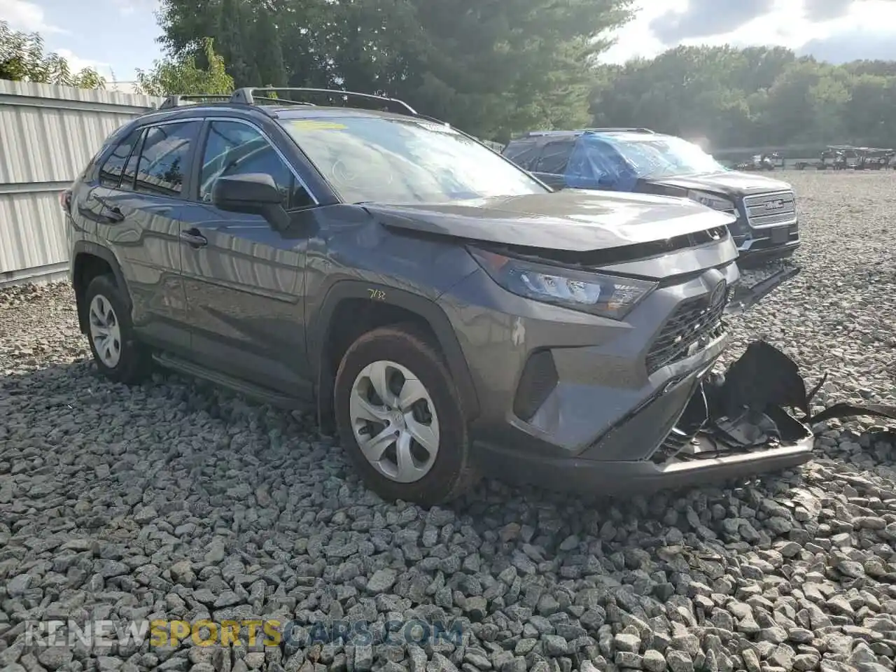 1 Photograph of a damaged car 2T3F1RFV2MC231273 TOYOTA RAV4 2021