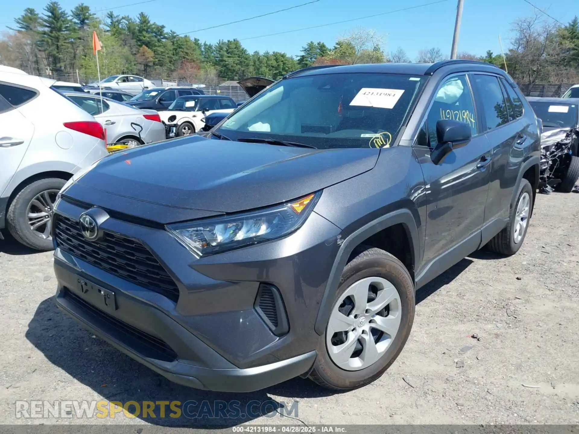 2 Photograph of a damaged car 2T3F1RFV2MC237378 TOYOTA RAV4 2021
