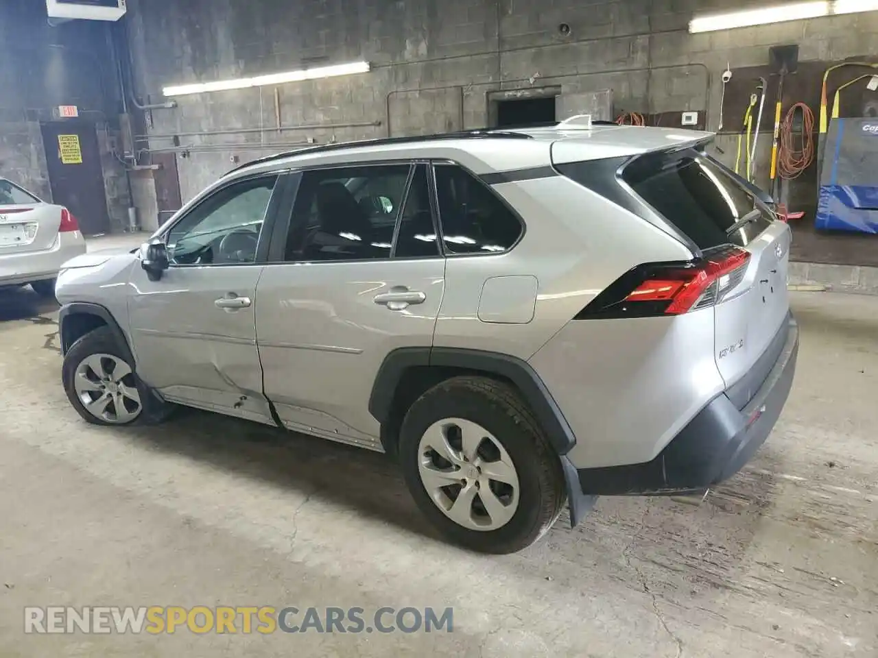 2 Photograph of a damaged car 2T3F1RFV2MC245352 TOYOTA RAV4 2021